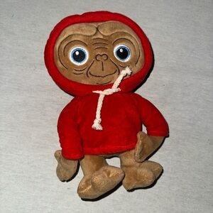 Red and Brown E.T. Plush Toy.